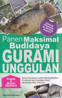 Image of Panen Maksimal Budidaya Gurami Unggulan